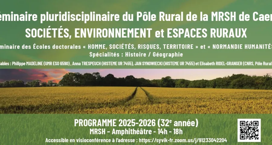 Affiche cycle de séminaires