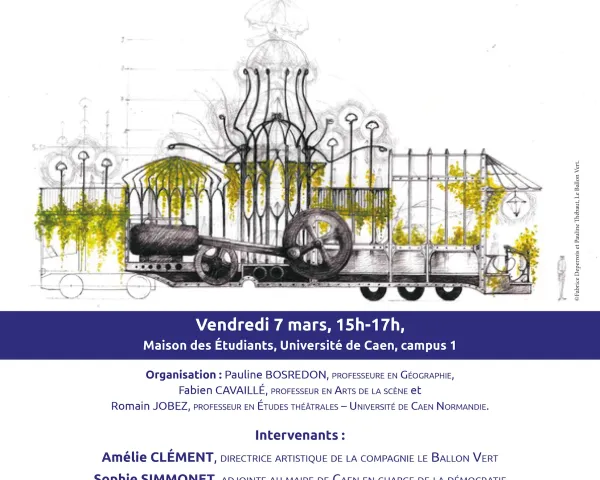 Affiche de la table ronde sur la Parade opératique