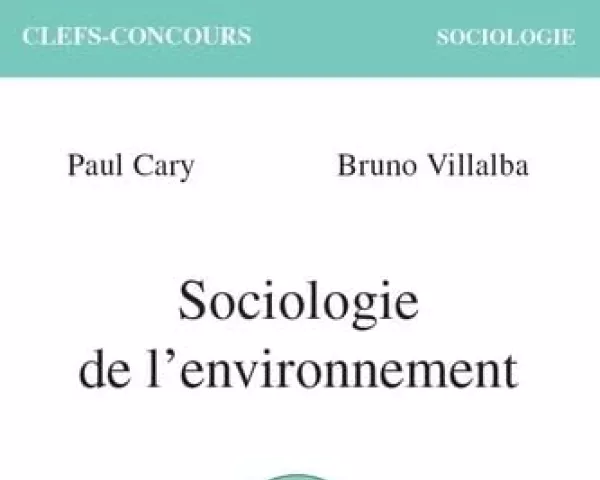 Sociologie de l'environnement (recto)