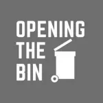 opening the bin