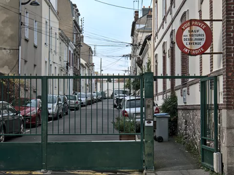 Photo rue privée