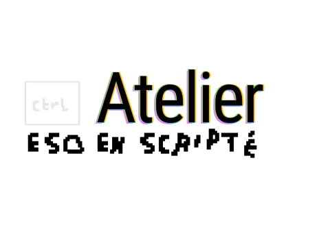 logo de l'atelier ESO en scripté